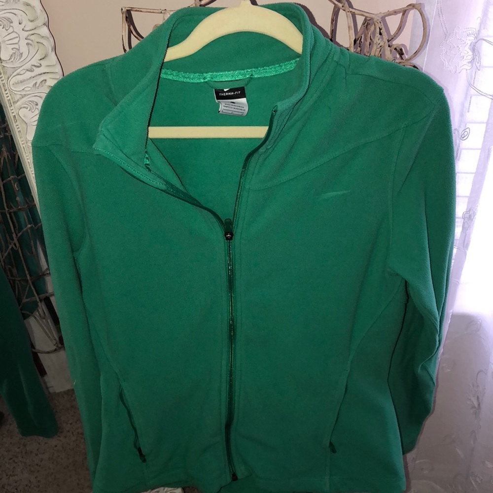 nike fleece zip up